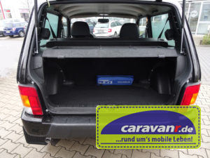 Lada 4x4 Urban Kofferraum