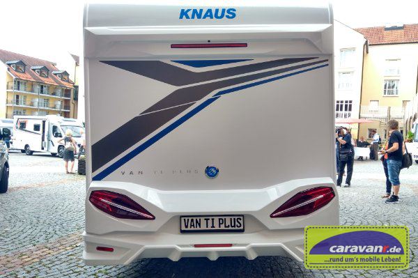 Knaus Van TI plus - Heckansicht