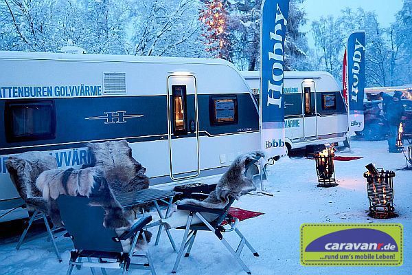 Hobby-Caravan-Wintertest 2018