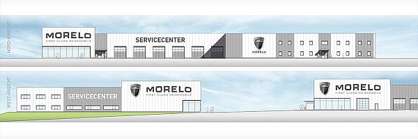 Morelo Servicecenter - Skizze